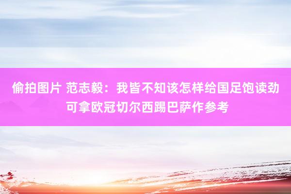 偷拍图片 范志毅：我皆不知该怎样给国足饱读劲 可拿欧冠切尔西踢巴萨作参考